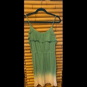 Mint ombre dress
